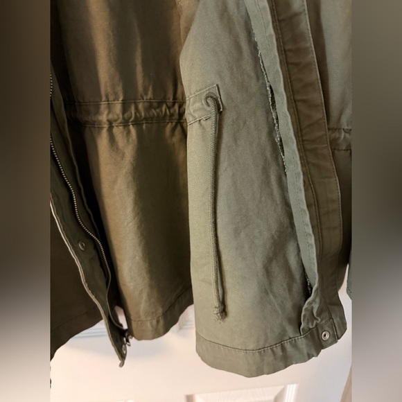Old Navy 3X Green Utility Jacket 🖼️ New Without Tags - Picture 4 of 8